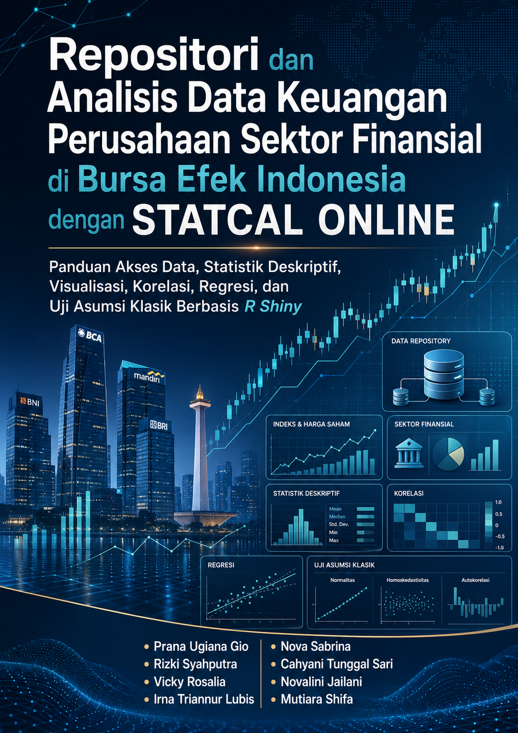Cover book IDX Financial Sector Company Data Repository and Analysis with STATCAL ONLINE